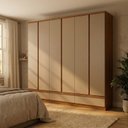 Ver imagem 1 de Guarda Roupa Casal 6 Portas 9 Gavetas 270cm com Cabideiro