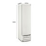 Freezer/Refrigerador Vertical 315 litros Porta Cega com Grades Tripla Ação GPC-31 BR Gelopar 220v - 4