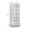 Freezer/Refrigerador Vertical Dupla Ação 573 litros GPA-57 BR Gelopar 220v - 2