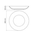 Ver imagem 3 de Prato Fundo Tramontina Sophia em Porcelana 22 cm