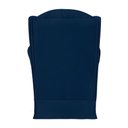 Ver imagem 5 de Poltrona Amamentação Cadeira Reforçada Balanço Lile Suede Azul Marinho