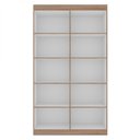 Ver imagem 3 de Armário Multiuso 4 Portas 8 Prateleiras Milão Espresso Móveis