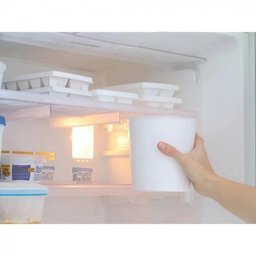 Balde de Gelo Inox com Pegador Pinça 2,3 Litros Baldinho Container Interno Removível para Guardar - 4