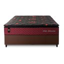 Ver imagem 6 de Conjunto Cama Box c/ Molas Ensacadas Toronto Vermelho Casal 138x188x66