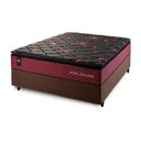 Ver imagem 5 de Conjunto Cama Box c/ Molas Ensacadas Toronto Vermelho Casal 138x188x66