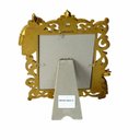 Ver imagem 3 de Porta Retrato em Resina de Mesa  Dourado Decorativo Porta Fotos - 18x13cm
