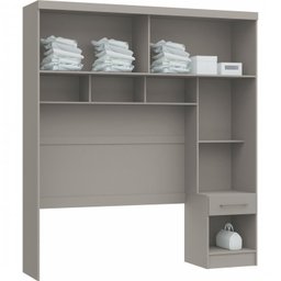 Quarto Casal Modulado com Espelho 3 Peças Color Flex Classic Soul  - 9