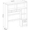 Quarto Casal Modulado com Espelho 3 Peças Color Flex Classic Soul  - 2