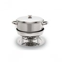 Ver imagem 1 de Rechaud com Banho Maria 8 Litros - Platanos - Brinox