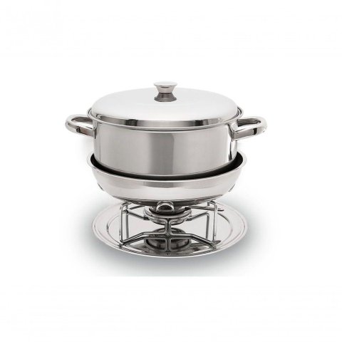 Rechaud com Banho Maria 8 Litros - Platanos - Brinox