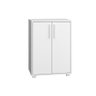 Balcão Lavanderia Low Bmu28 C/ 2 Portas Branco - Brv - 1