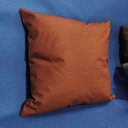 Ver imagem 5 de Kit 3 Capa Almofada 50x50 Impermeável Área Externa Terracota - Terracota - Listrado