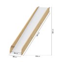 Ver imagem 2 de Escorregador para Beliche Montessoriana New Garden Casatema MadeiraOriginals Branco/Marrom