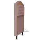 Ver imagem 6 de Cabeceira Cama Box Solteiro 90cm Imperial J02 Suede Rosê - Mpozenato
