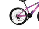 Ver imagem 3 de Bicicleta Colli Mônaco Aro 26 Disco 21 V Rapid Fire Cor Vermelho Tamanho do Quadro 13,5 Lilás