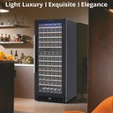 Ver imagem 4 de Takywep Adega 155 Garrafas Preto 424l com Controle Digital e Trava