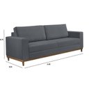 Ver imagem 3 de Sofá Living 3 Lugares 240cm Lunna Estofados Arpaan