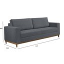 Ver imagem 3 de Sofá Living 180cm Lunna Estofados Arpaan