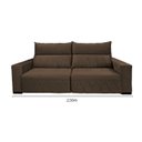 Ver imagem 6 de Sofá Retrátil e Reclinável 4 Lugares 2,50m Ellen 