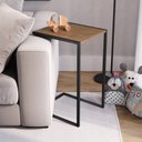 Ver imagem 3 de Conjunto 2 Mesas Laterais de Apoio Sofá Industrial 