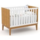 Ver imagem 2 de Berço Americano Unique Freijó Branco Soft Eco Wood - Matic E guarda Roupa Infantil Americano 4