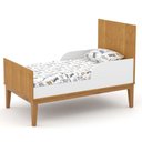 Ver imagem 3 de Berço Americano Unique Freijó Branco Soft Eco Wood - Matic E guarda Roupa Infantil Americano 4