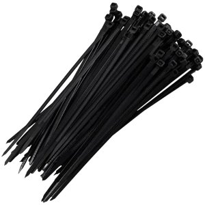 Abraçadeira Nylon Preta Enforca Gato 4,8 X 300mm 300 Un | Fertak