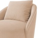 Ver imagem 4 de Poltrona para Sala de Estar 74cm X 64cm Mabel Rosa Rose Claro