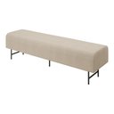 Ver imagem 6 de Puff Recamier 195cm Lauri Bouclé Suave Off White - Sallar Home