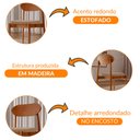 Ver imagem 6 de Conjunto com 2 Cadeiras Ballare em Madeira Maciça para Sala de Jantar