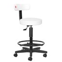 Ver imagem 1 de Cadeira Mocho Alto Slim com Apoio para Os Pés