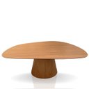 Ver imagem 2 de Mesa de Jantar Cone Oval Orgânica 137x90 Cm Freijó