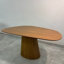 Ver imagem 5 de Mesa de Jantar Cone Oval Orgânica 137x90 Cm Freijó