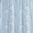 Ver imagem 2 de Cortina para Box Banheiro Antimofo Poliéster 198x180cm - Ondas Azuis