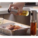 Ver imagem 4 de Kit 2 Spray Pulverizador Galheteiro Vinagre Azeite Prata (kit2)