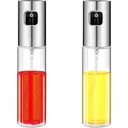 Ver imagem 1 de Kit 2 Spray Pulverizador Galheteiro Vinagre Azeite Prata (kit2)