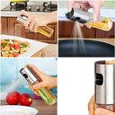 Ver imagem 7 de Kit 2 Spray Pulverizador Galheteiro Vinagre Azeite Prata (kit2)