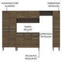 Ver imagem 6 de Cozinha Completa Emilly Rustic com Armário e Balcão Madesa
