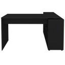 Ver imagem 7 de Escrivaninha em L Mesa Office 8 Nichos Nero Ii Preto