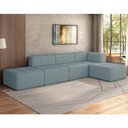 Ver imagem 2 de Sofá Modulado 5 Lugares 308cm Espuma D33 Multimóveis Cr45358 Azul