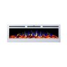 Lareira Eletrica, Tela 50", Tensao 220v, Frequencia 60hz, Potencia 1500w, Ipxo, Classe I - Cor Branc - 1