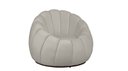 Ver imagem 4 de Kit Poltrona Decorativa C/ Puff Concha Veludo Marfim - Londrilar