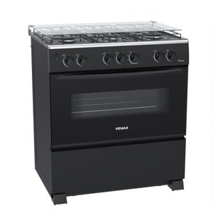 FOGAO 6 BOCAS VENAX PICASSO GIII PRETO FOSCO GAS GLP