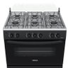 FOGAO 6 BOCAS VENAX PICASSO GIII PRETO FOSCO GAS GLP - 2