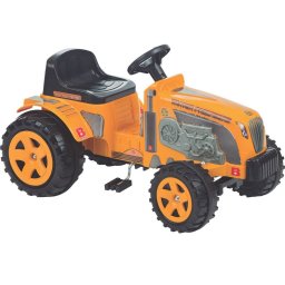 Trator Pedal Infantil Biemme Fazendeiro com Caçamba Amarelo - 2