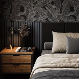 Painel Ripado Modular 2,5m Linear (2,5m²) Blue Autocolante Linha Urban meu rodapé - 2