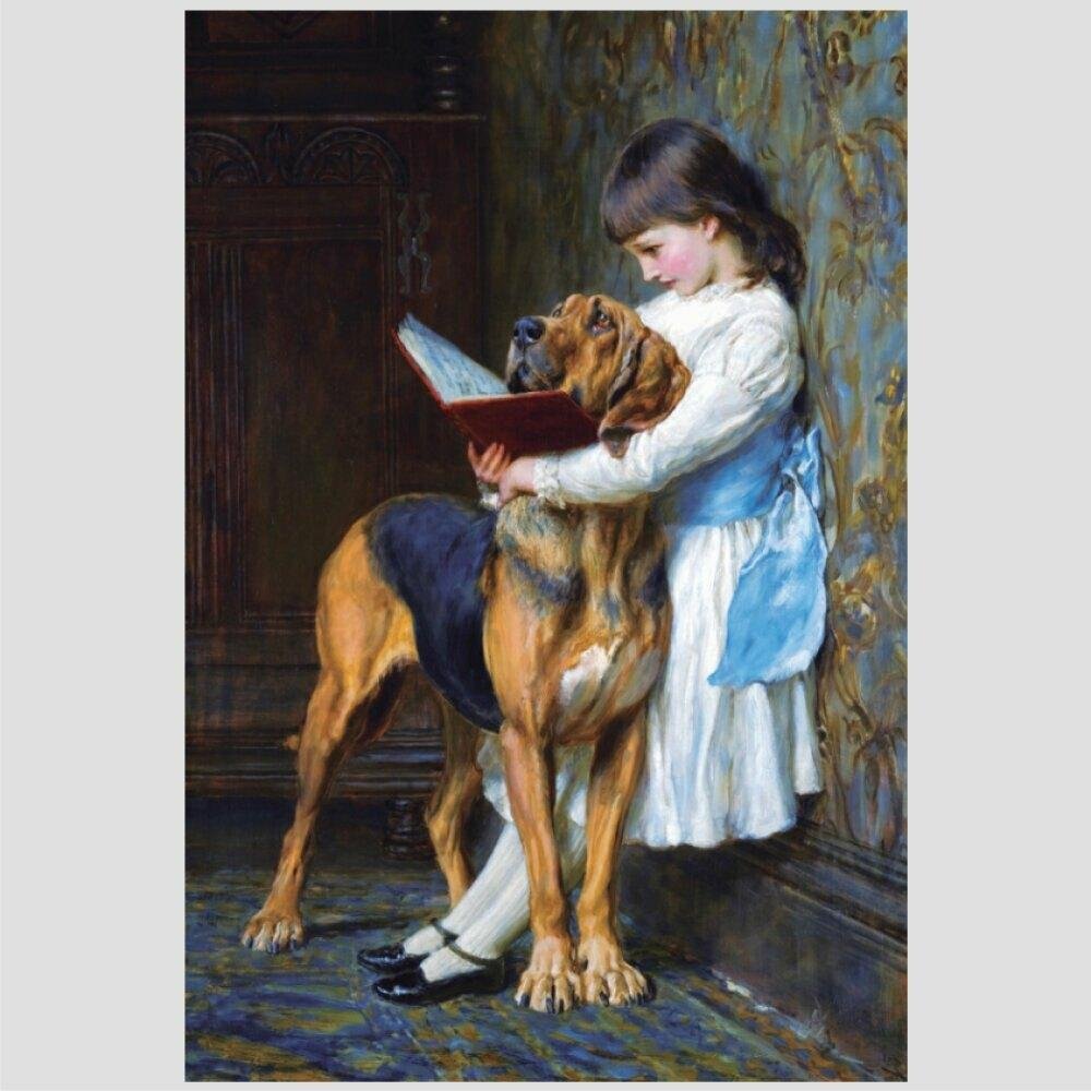 Quadro Briton Rivière I Tela No Chassi 95X63Cm - 2