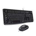 Ver imagem 1 de Kit Teclado e Mouse Usb Logitech Mk120 Teclas Silenciosa