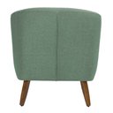 Ver imagem 4 de Poltrona Dekorien Tamara Linho Verde Sálviadecoração Alto Acabamento