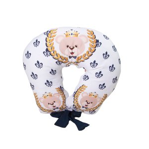 Almofada Amamentação Estampada Bebê Menino com Enchimento e Zíper - Rei Arthur Marinho